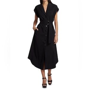 Ramy Brook Celia Belted Shirtdress NWT